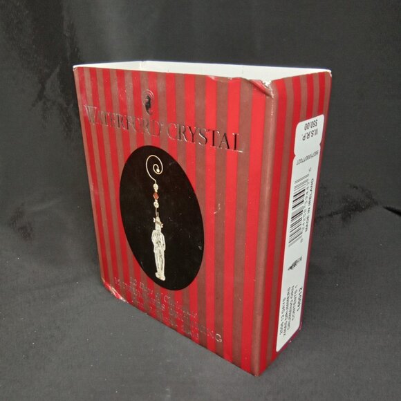 Christmas Ornament With Case Twelve Drummers Drumming Waterford Crystal 2006 - Picture 10 of 11